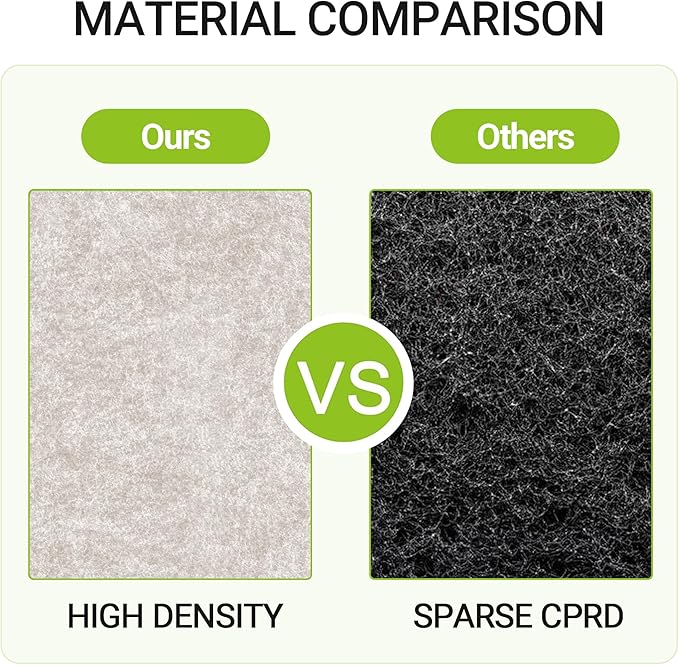 AKTOP Cork Bulletin Board 12x12, 1/2" Thick Felt Cork Board Tiles 6 Pack, Small Square Pin Board for Wall, Self Adhesive Corkboards with 60 Push Pin Wood Clips for School, Home & Office, Latte