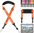 Padded iPad Binocular Camera Shoulder Strap, Nylon Neck Lanyard Strap by Gowjaw