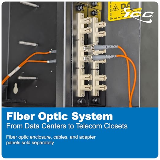 ICC ST to ST Duplex Multimode 62.5/125 Fiber Patch Cable, OFNR Riser, 2.0mm Zip - Image 8