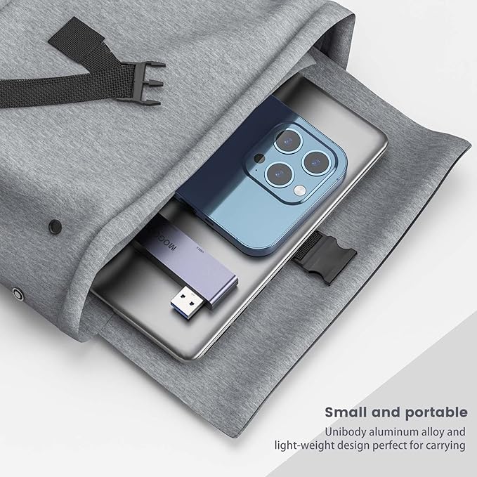 Fidioto USB Hub, 4-Port USB Splitter(1 * 3.0 Hub, 3 * 2.0 Hub) USB Splitter USB Expander for Laptop,Windows PC,Mac,Printer,Flash Drive,Mobile HDD, Notebook PC