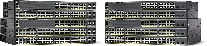 Cisco Catalyst WS-C2960X-24PS-L 24-Port PoE Ethernet Network Switch - Image 2