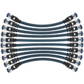 Cat8 Ethernet Cable 1 ft 10 Pack, High Speed 40Gbps 2000MHz, Compatible by CABNEER