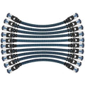 Cat8 Ethernet Cable 3 ft 10 Pack, High Speed 40Gbps 2000MHz, Compatible by CABNEER