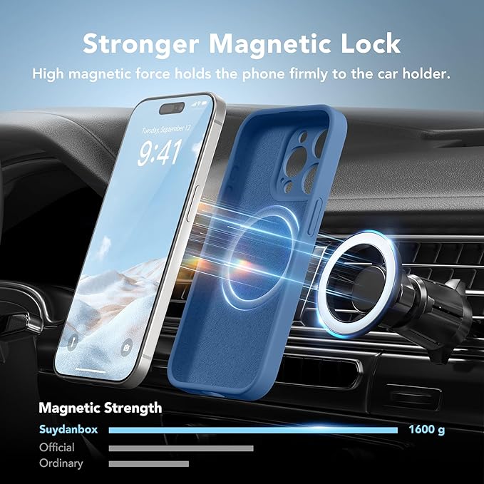 Magnetic for iPhone 15 Pro Case, Compatible - Image 3