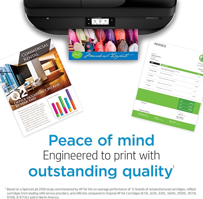 HP 63 Black Ink Cartridge for HP Printers | Works with Printer Series: DeskJet 1112, 2130, 3630; ENVY 4510, 4520; OfficeJet 3830, 4650, 5200 | Eligible for Instant Ink | F6U62AN