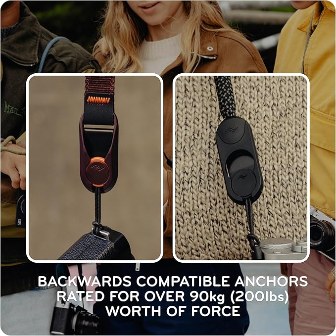 Peak Design Rope Camera Strap – Woven Nylon, 46.65" Crossbody, Fixed Length - Image 6