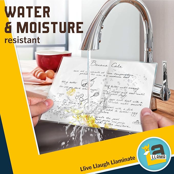 Self Adhesive Clear Laminating Roll 2 Pack 16" x 10' Each, Glossy Laminate Roll for Crafts, Clear Contact Paper Peel and Stick, Durable Laminating Film Roll 3 MIL