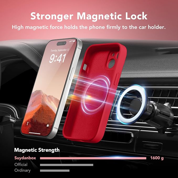 Magnetic for iPhone 15 Plus Case, Compatible - Image 3