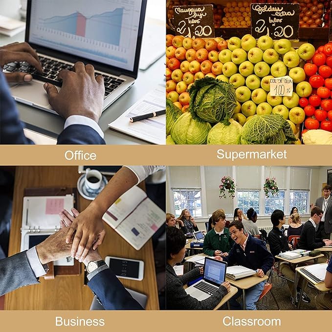 Desktop Calculator Extra Large LCD Display 12-Digit Big Number Accounting Calculator with Giant Response Button, Battery & Solar Powered, Perfect for Office Business Home Daily Use(OS-2135)