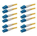SpeedyFiberTX – 6-Pack 1 Foot LC to LC Fiber Patch Cable, Corning SMF-28 by SpeedyFiberTX