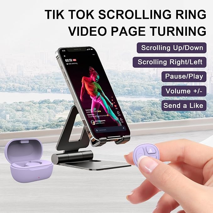 TikTok Scrolling Ring, Scrolling Ring Remote - Image 2