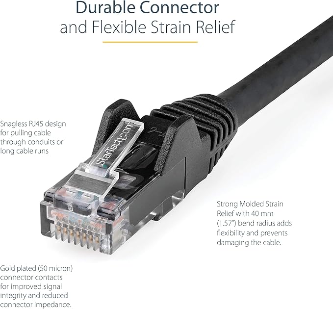 StarTech.com 30ft CAT6 Ethernet Cable - Image 5