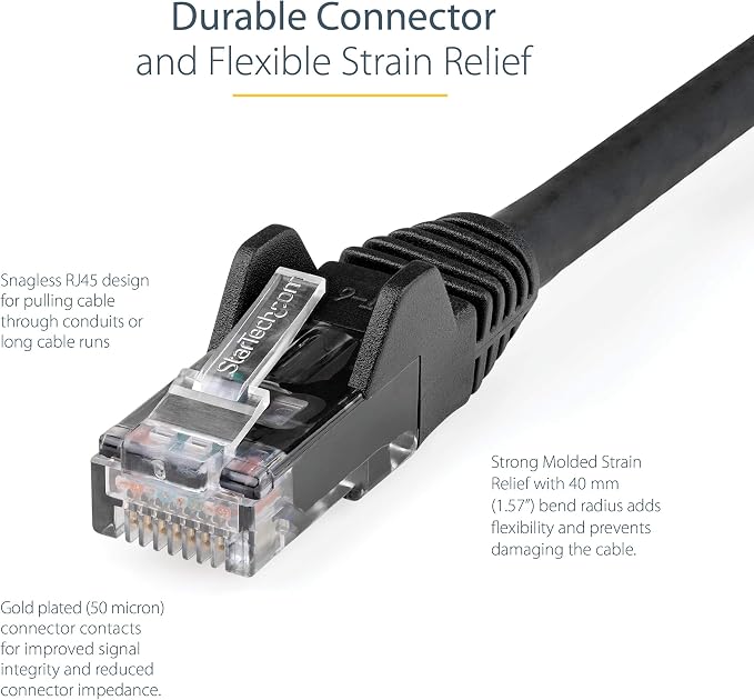 StarTech.com 30ft CAT6 Ethernet Cable - Image 5