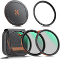 K&F CONCEPT 82mm Magnetic 1s Swap 5-Pack: CPL + VND2-32 + Black Diffusion 1/4 + by KFCONCEPT