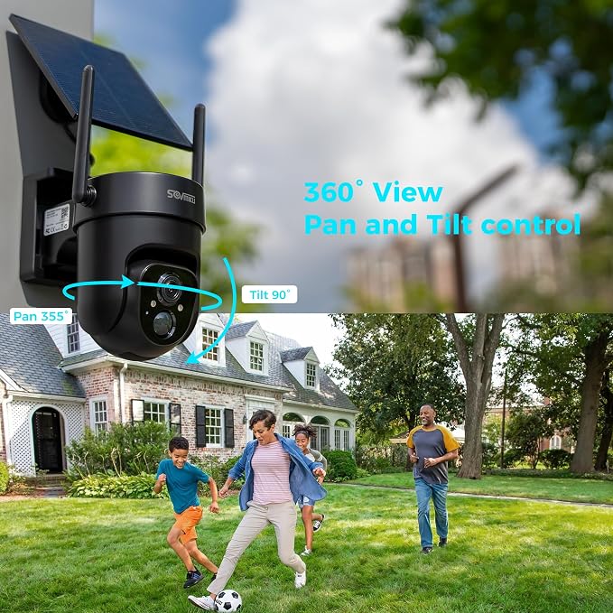 Vicohome 2QB 2K AI Solar Security Camera Wireless Outdoor, Battery Powered Cam - Image 10