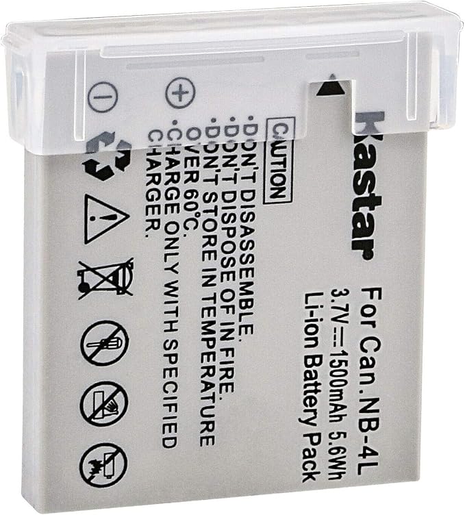 Kastar 4-Pack Battery and AC Wall Charger Replacement - Image 2