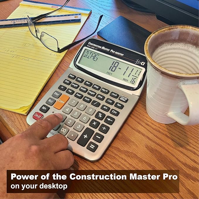Calculated Industries Construction Master Pro Calculator Bundle for Architects, Estimators and Contractors