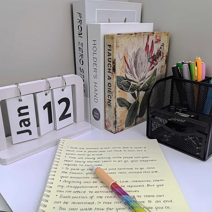 Fengtaiyuan Rd01GelBx6, Gel Ink Rollerball Pens, Black Ink, Fine Point, 0.7mm, 6 Count, Writting Pens, Smooth (Rd01GelBx6)