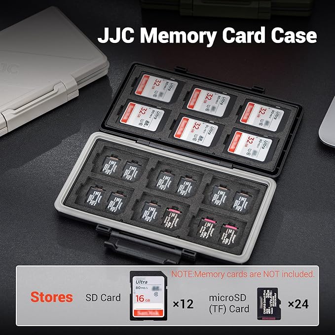 Blue 36 Slots Memory Card Case Water-Resistant Anti-Shock Memory Card Wallet - Image 3