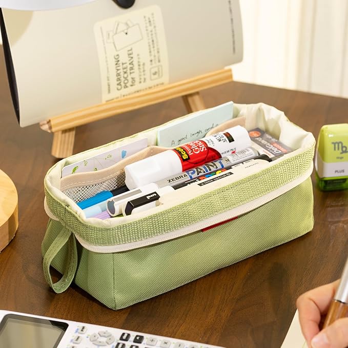 CICIMELON Pencil Case Large Capacity Pencil Pouch Pen Bag for School Teen Girl Boy Men Women