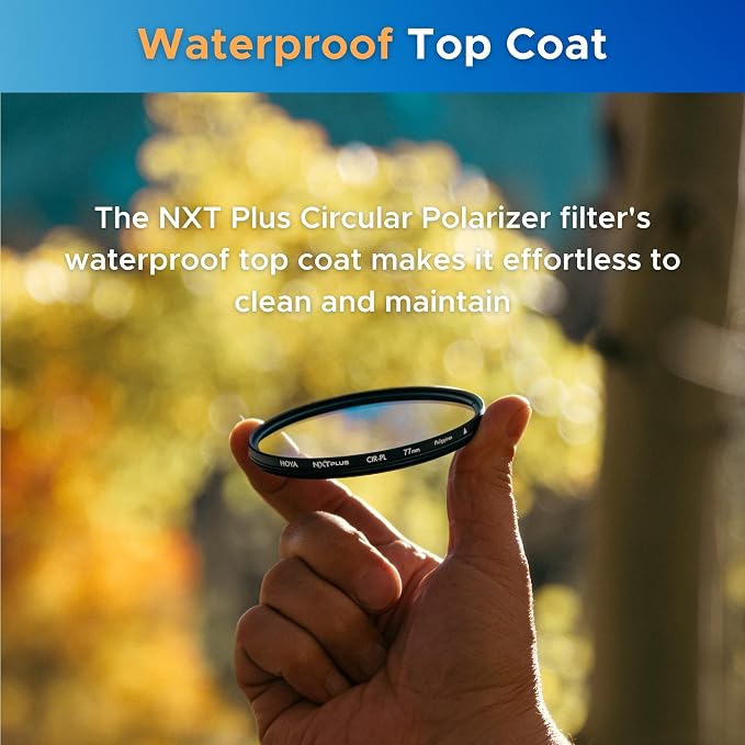 Hoya NXT Plus 37mm Polarizing Filter — Circular Polarizer - Image 4