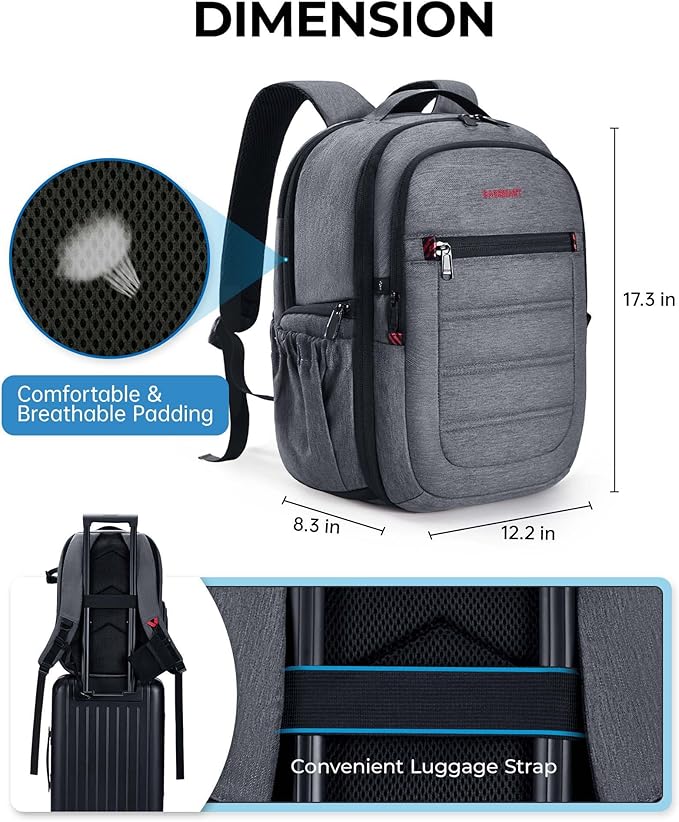 BAGSMART Camera Bag for DSLR, Waterproof Camera Backpacks for Photographers - Image 6