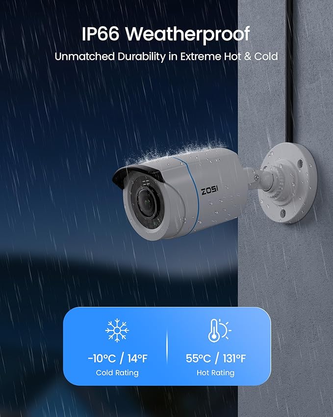 ZOSI H.265+ 16CH Security Camera System - Image 4