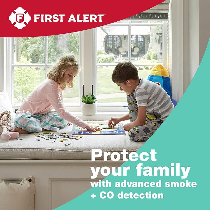 FIRST ALERT BRK SC9120B-3 Hardwired Smoke and Carbon Monoxide Detector - Image 2