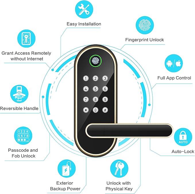 Fingerprint Smart Door Lock - Image 2