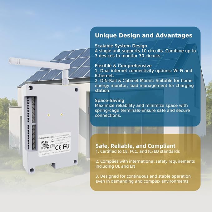 Home Energy Monitor Lite-Real Time Electricity Usage Monitor, Power Consumption - Image 4