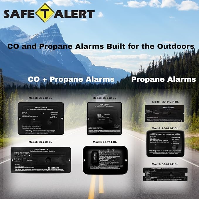 Safe T Alert - Dual LP/CO Alarm - Flush Mount w/Trim Ring White - 25-742-WT-TR - Image 6