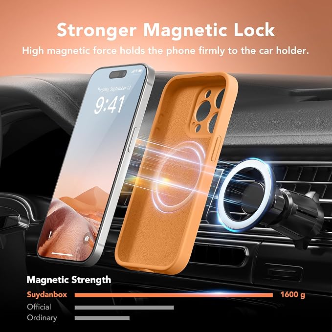 Magnetic for iPhone 15 Pro Case, Compatible - Image 3