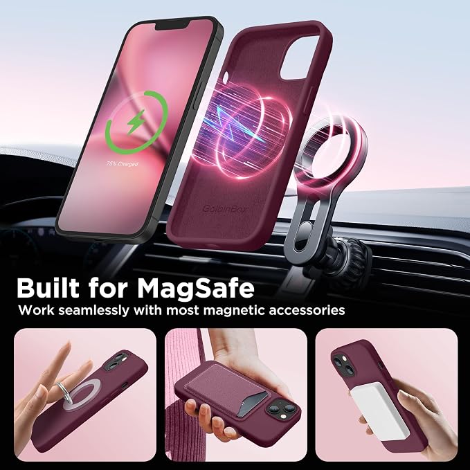 GolbinBox Magnetic for iPhone 13 Case & iPhone 14 Case, Compatible - Image 4