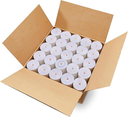 (32 Rolls) 3-ply 3" inch 65' Feet White/Canary/Pink Carbonless Paper for Star SP700 TMU 220 (3-ply 3" inch 65' Feet) Kitchen Printer Paper From ShopSmartOnline