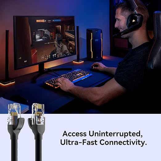 BENFEI Cat 6 Ethernet Cable 50ft, 250MHz 10Gbps Network Cable, RJ45 LAN Cable - Image 8
