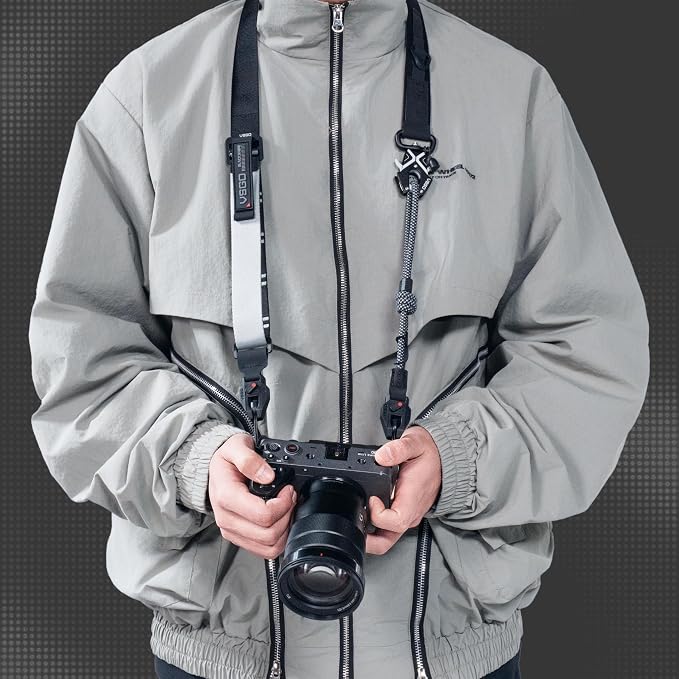 VSGO Urban Camera Strap – Quick Release, Anti-Twist, Comfortable Nylon Sling - Image 6