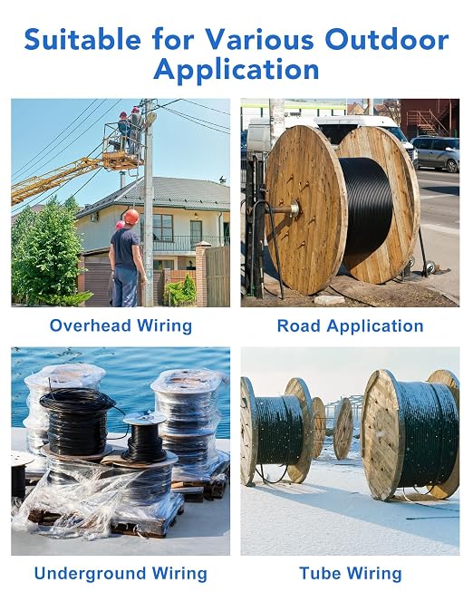 70M Uniboot LC to LC Single Mode Fiber Patch Cable，OS2 Outdoor Armored Fiber - Image 8
