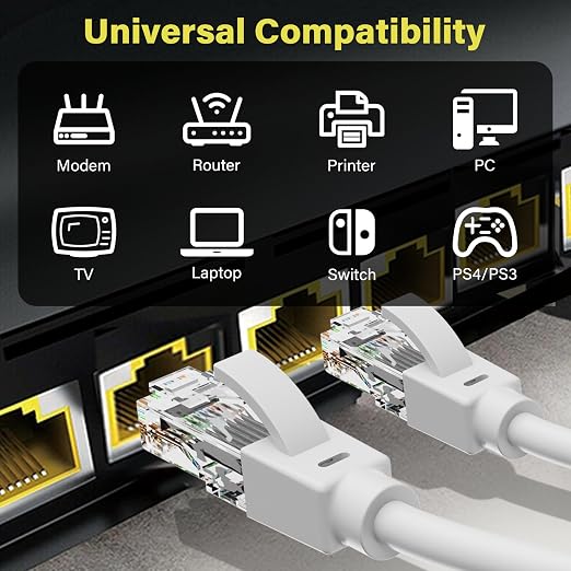 Ethernet Cable 40ft For Cat6/Cat5E, 10Gbps Compatible - Image 6