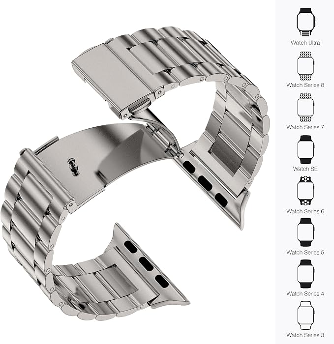 EPULY Compatible with Apple Watch Band 49mm 45mm 44mm 42mm 41mm 40mm 38mm - Image 5