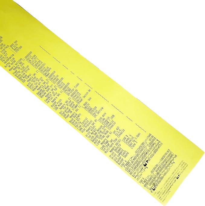 3 1/8 x 230 Yellow Thermal Paper Receipt Rolls fits all Clover POS Cash - Image 5