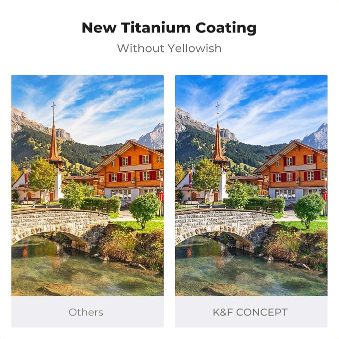 K&F CONCEPT 52mm Magnetic 1s Swap 5-Pack: CPL + VND2-32 + Black Diffusion 1/4 + - Image 7