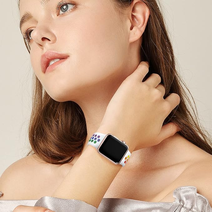 Lerobo Compatible with Apple Watch Band Series 9 45mm 11 10 46mm SE 44mm 42mm - Image 4