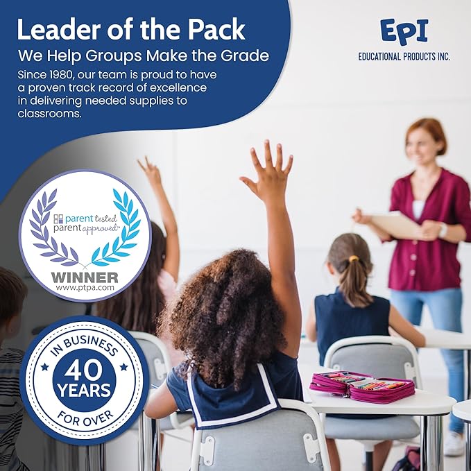 EPI Spiral Notebook | 5 Subject - College Ruled - 180 Sheets, Durable Spiral Binding | 10.5 x 8 in | Classroom Supplies | School, Office, Note Taking, Journaling - 12 Pack