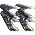 Cat6a Patch Cables 0.5ft Slim, Cat6 Ethernet Patch Cable Pure Copper, Flexible by 10Gsupxsel
