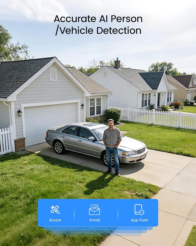ZOSI 1080P H.265+ Home Security Camera System - Image 2
