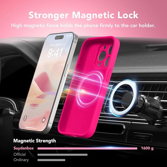 Magnetic for iPhone 15 Pro Max Case, Compatible - Image 3