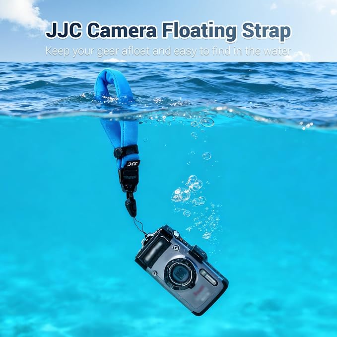 JJC Camera Float Wrist Strap for Olympus TG-7 TG7 TG-6 TG6 TG-5 TG5 TG-4 TG4 - Image 2
