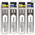 2 Pairs 1.25G BIDI SFP Network Transceiver Module, 1.25 Gigabit Single Mode by Unknown