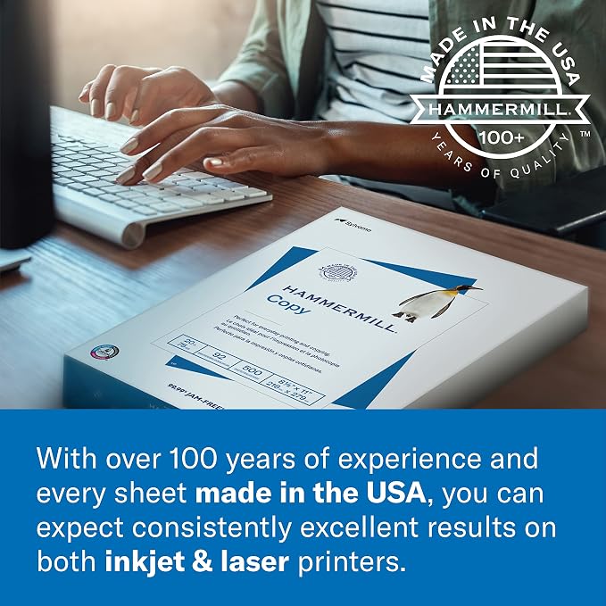 Hammermill Printer Paper, 20 lb Copy Paper, 8.5 x 11 - Image 7