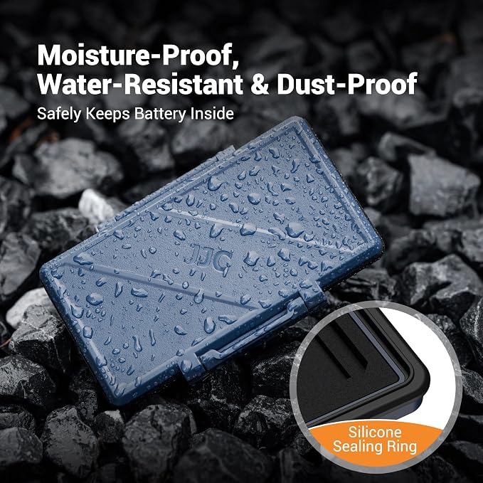 Blue 36 Slots Memory Card Case Water-Resistant Anti-Shock Memory Card Wallet - Image 2